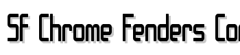 Sf Chrome Fenders Condensed font